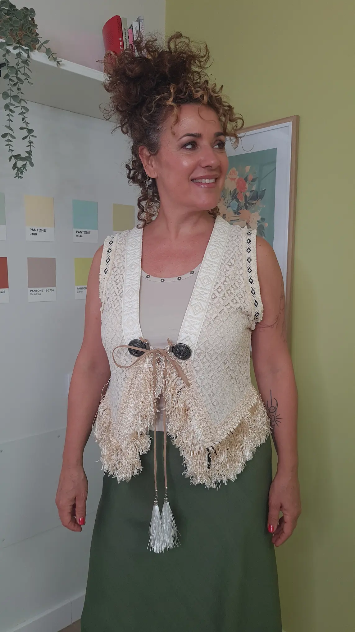 Chaleco Boho Chic